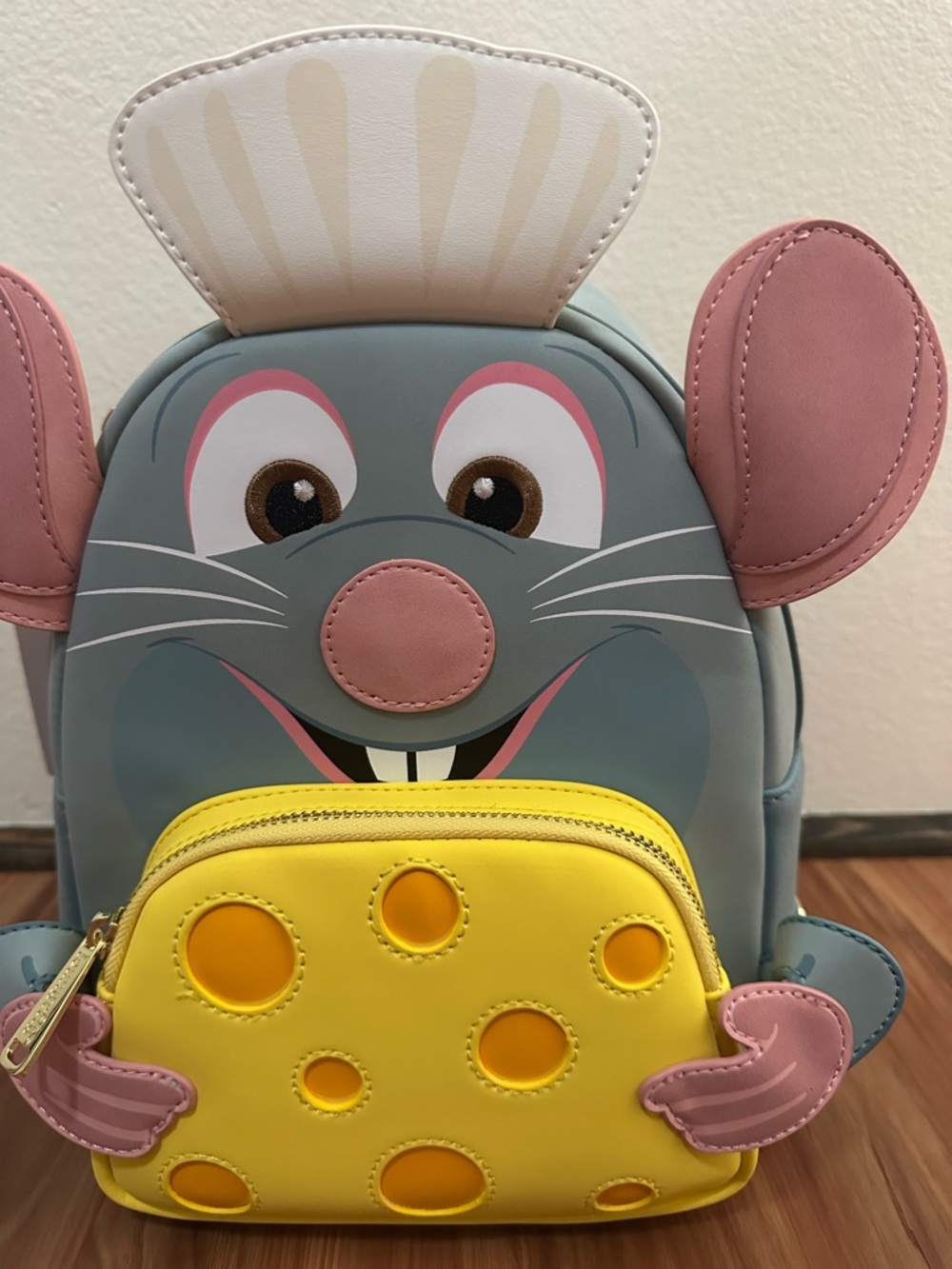 NWT Loungefly Disney Pixar Ratatouille Remy cosplay backpack - Picture 3 of 5